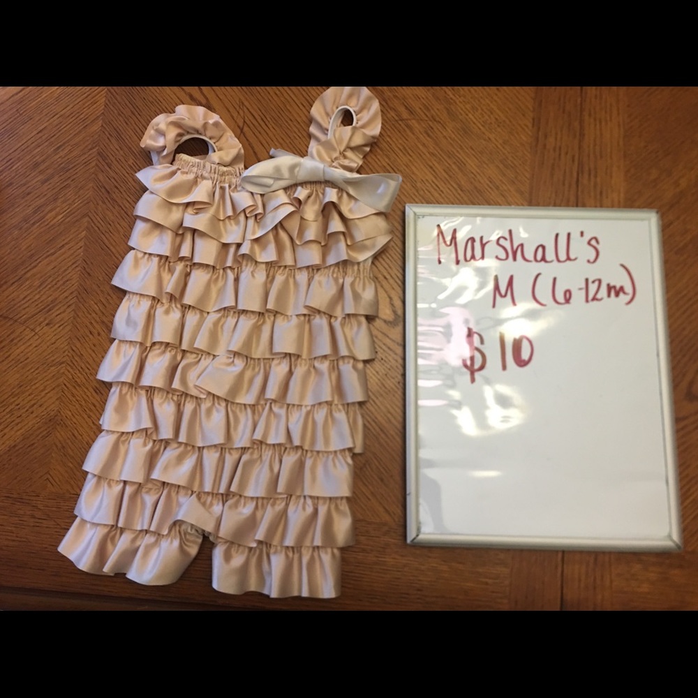 Ruffle onesie